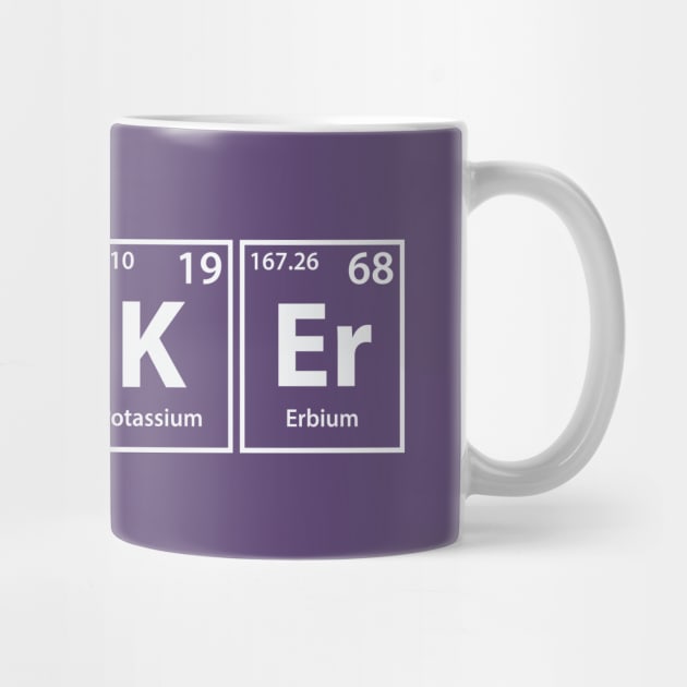 Hiker (H-I-K-Er) Periodic Elements Spelling by cerebrands